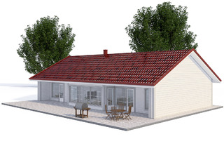 deco 07 - Traditionell - Boyta 130 m2 - Visa mer information om det hr huset